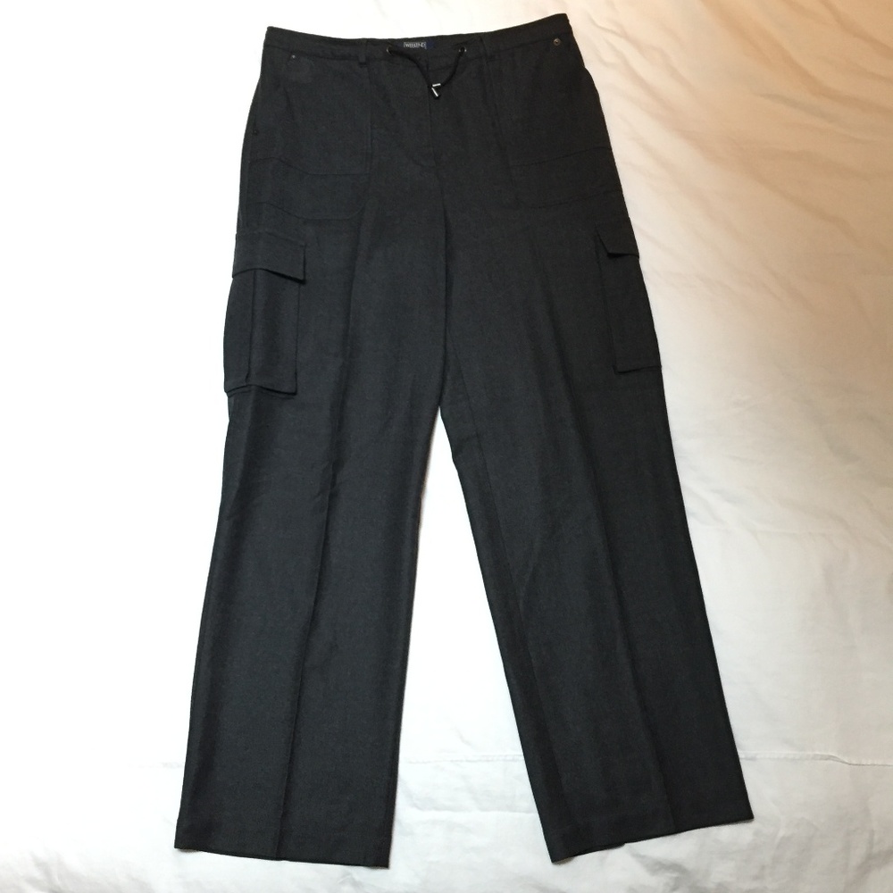 Weekend by MaxMara wool blend cargo pants, US 12